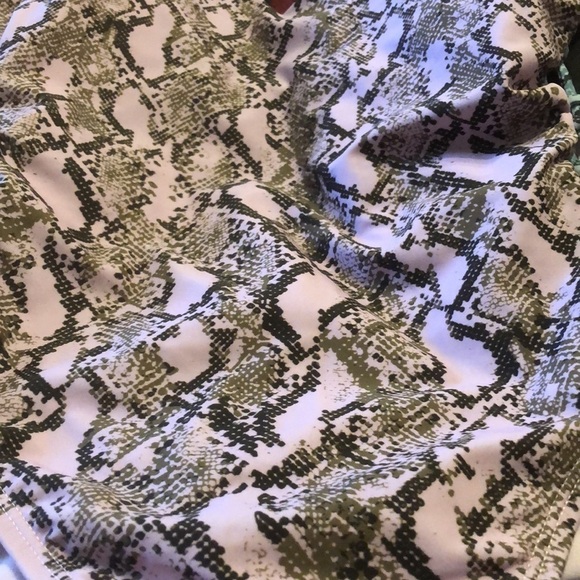 Rachel Rachel Roy Python Side Lace One Piece Swim - Picture 5 of 6